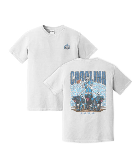 CAROLINA FOOTBALL - “3 SKULL” PREMIUM T-SHIRT