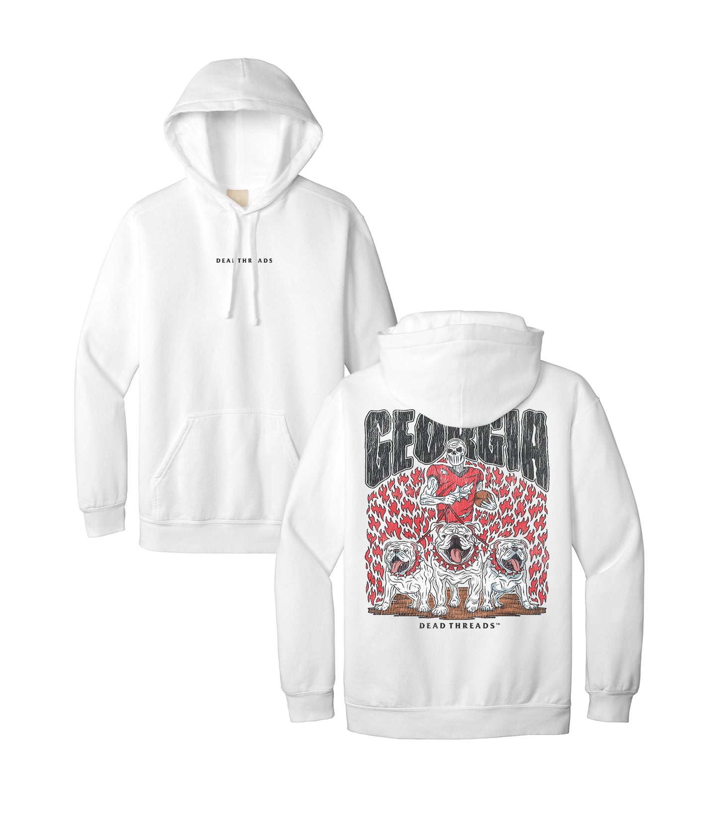 GEORGIA FOOTBALL - “DT ESSENTIAL" HOODIE