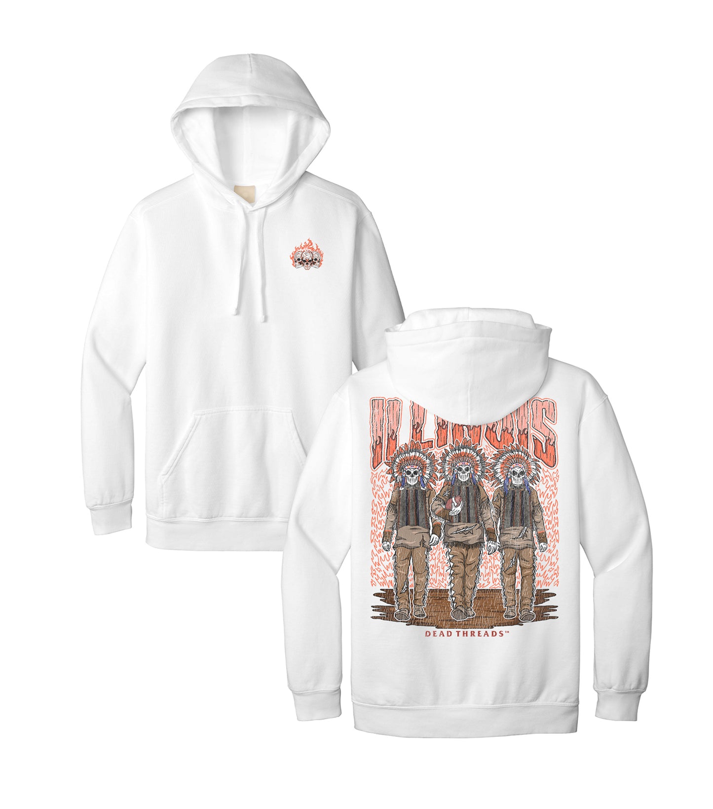 ILLINOIS FOOTBALL - HOODIE