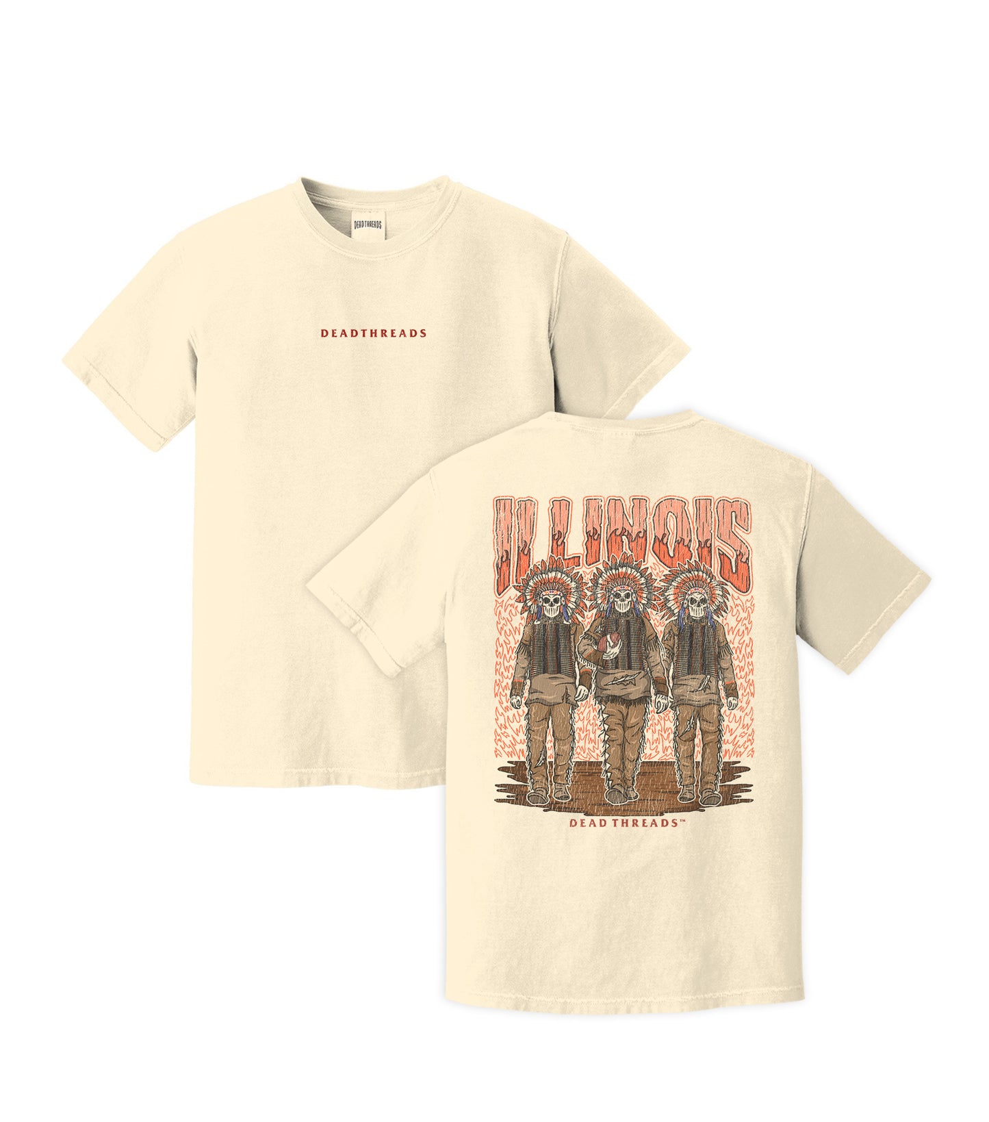 ILLINOIS FOOTBALL - “DT ESSENTIAL" PREMIUM T-SHIRT