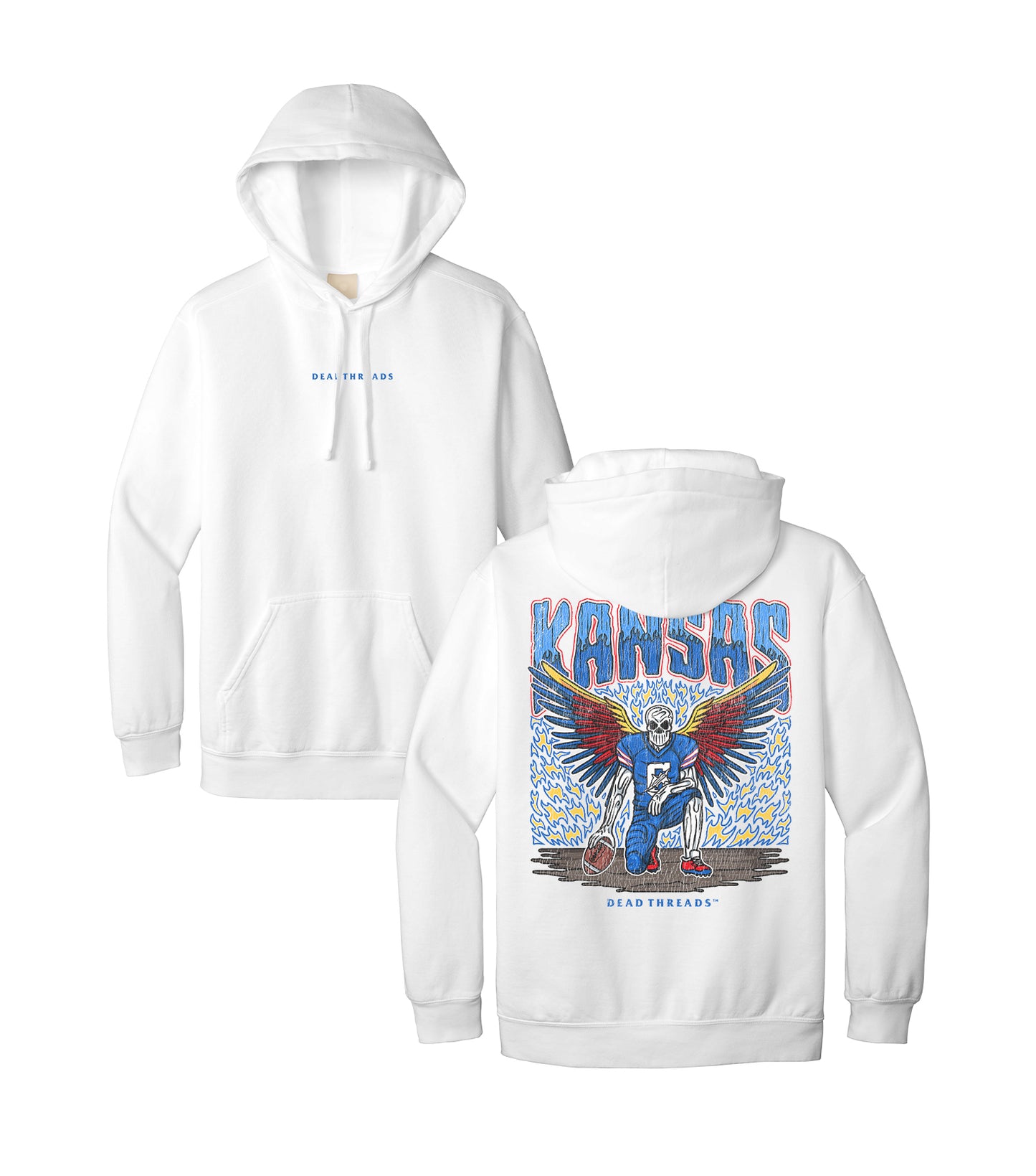 KANSAS FOOTBALL - “DT ESSENTIAL" HOODIE