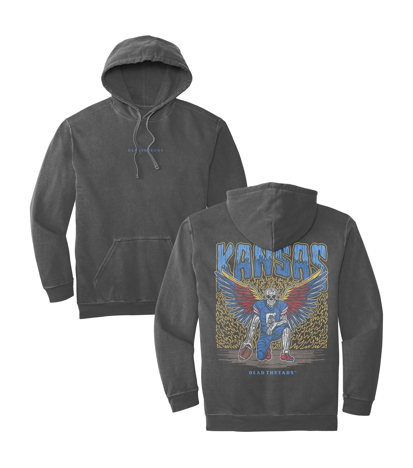 KANSAS FOOTBALL - “DT ESSENTIAL" HOODIE