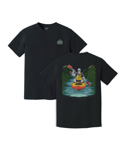 KAYAKING - “3 SKULL” PREMIUM T-SHIRT