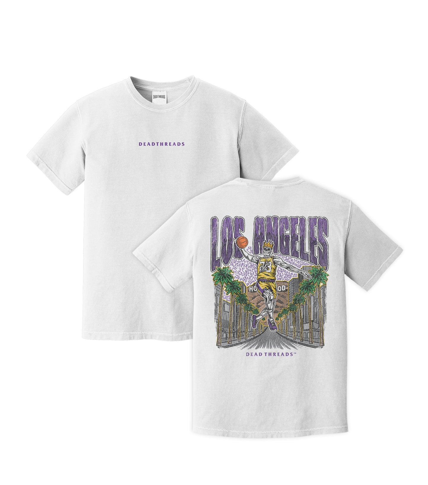 LOS ANGELES BASKETBALL - “DT ESSENTIAL" PREMIUM T-SHIRT