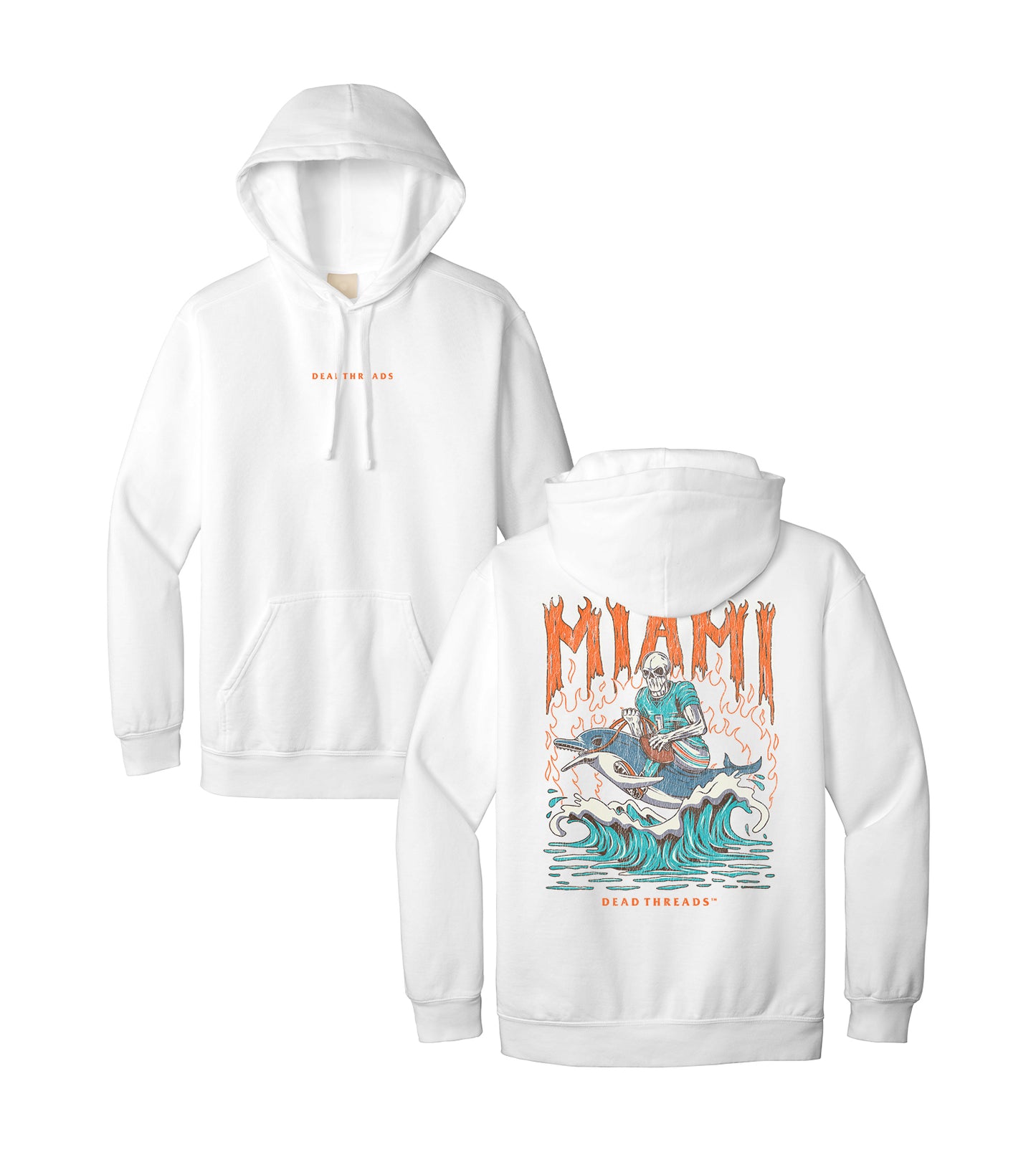 MIAMI FOOTBALL - “DT ESSENTIAL" HOODIE