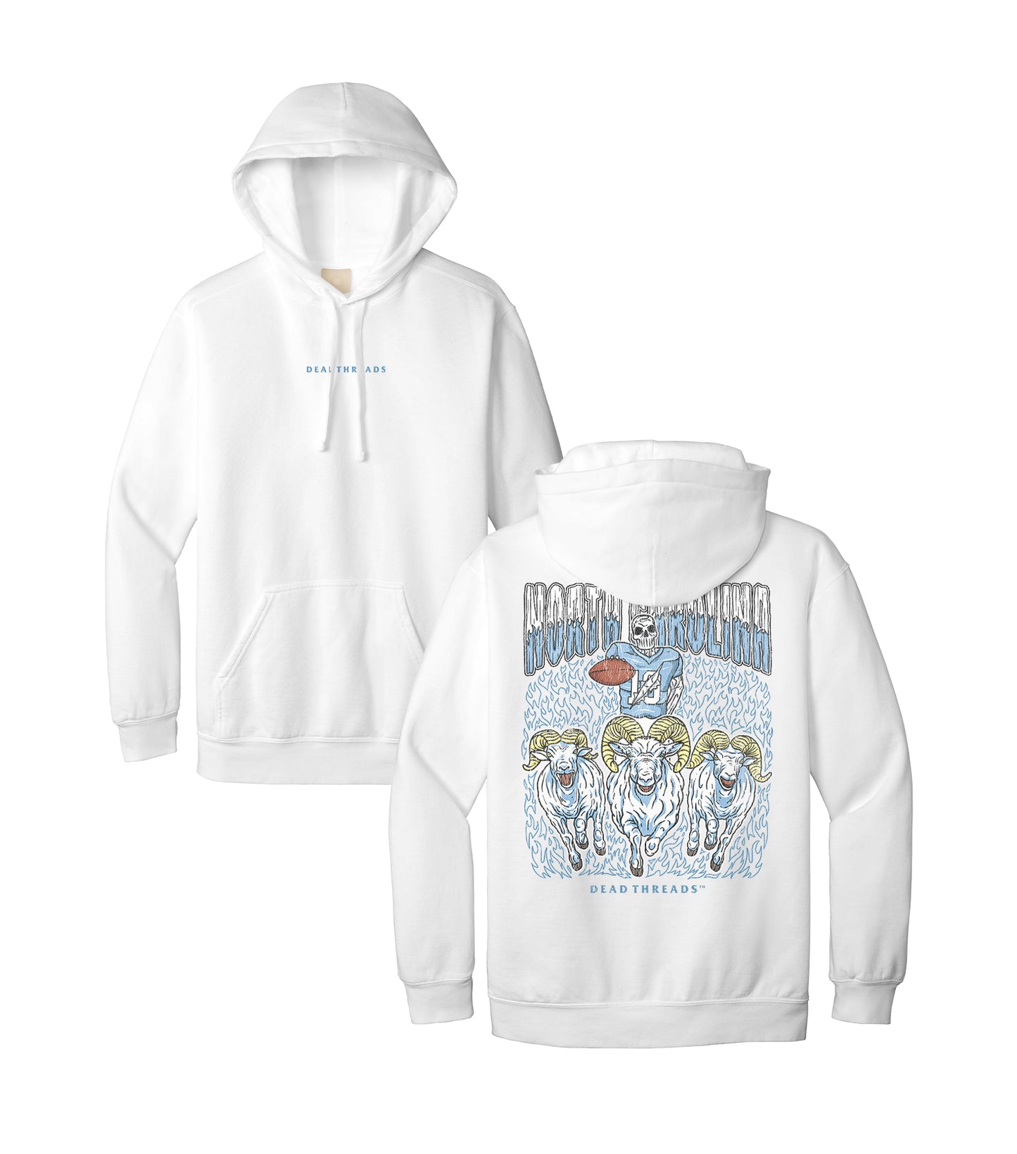 NORTH CAROLINA FOOTBALL - “DT ESSENTIAL" HOODIE