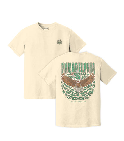 PHILADELPHIA FOOTBALL - “3 SKULL” PREMIUM T-SHIRT