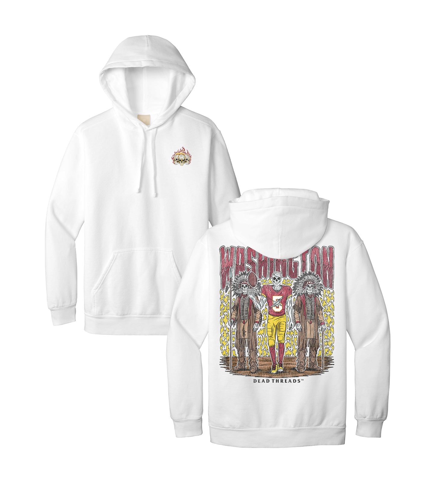 WASHINGTON FOOTBALL v2 - HOODIE