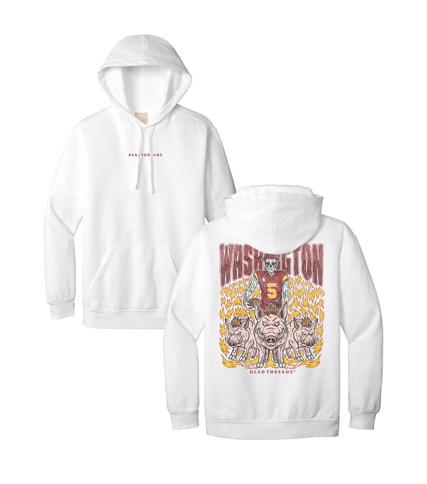 WASHINGTON C FOOTBALL - “DT ESSENTIAL" HOODIE