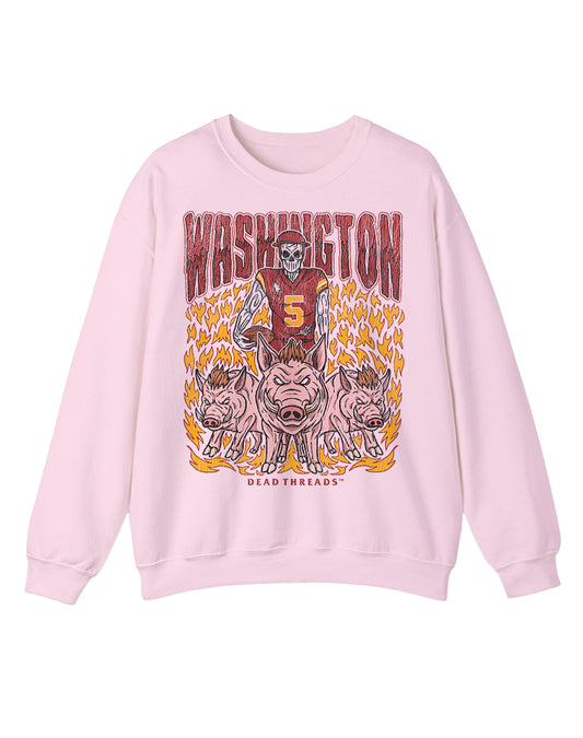 WASHINGTON C FOOTBALL - PINK